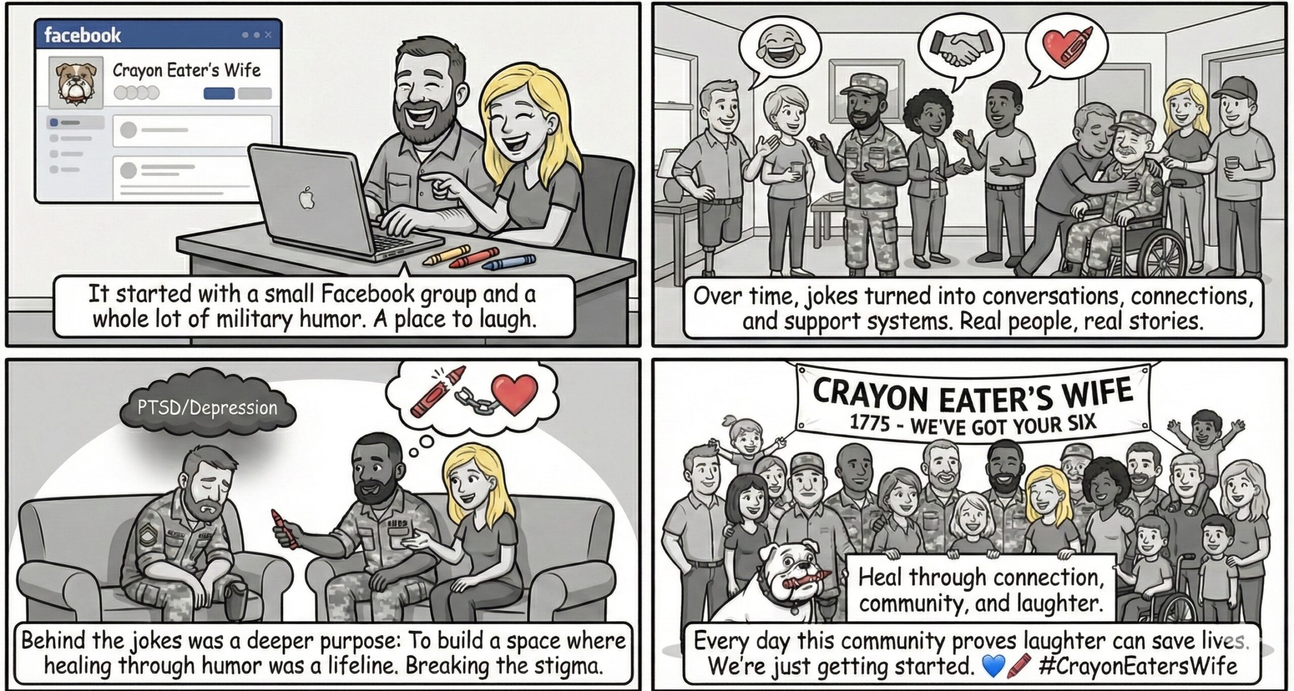 How Crayon Eater’s Wife Started: A Story of Humor, Healing, and Home